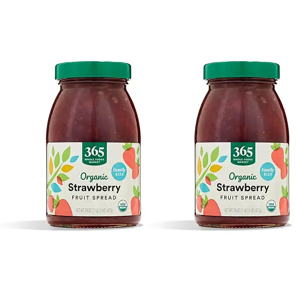 Organic Strawberry Fruit Spread, 29 Ounce (Pack of 2) 1
