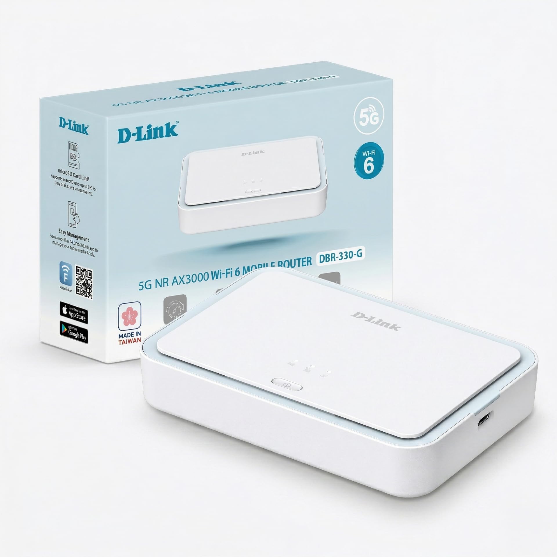 D-Link 5G Nr Ax3000 Wi-Fi 6 Mobile Router. Device Type: Cellular Network Router