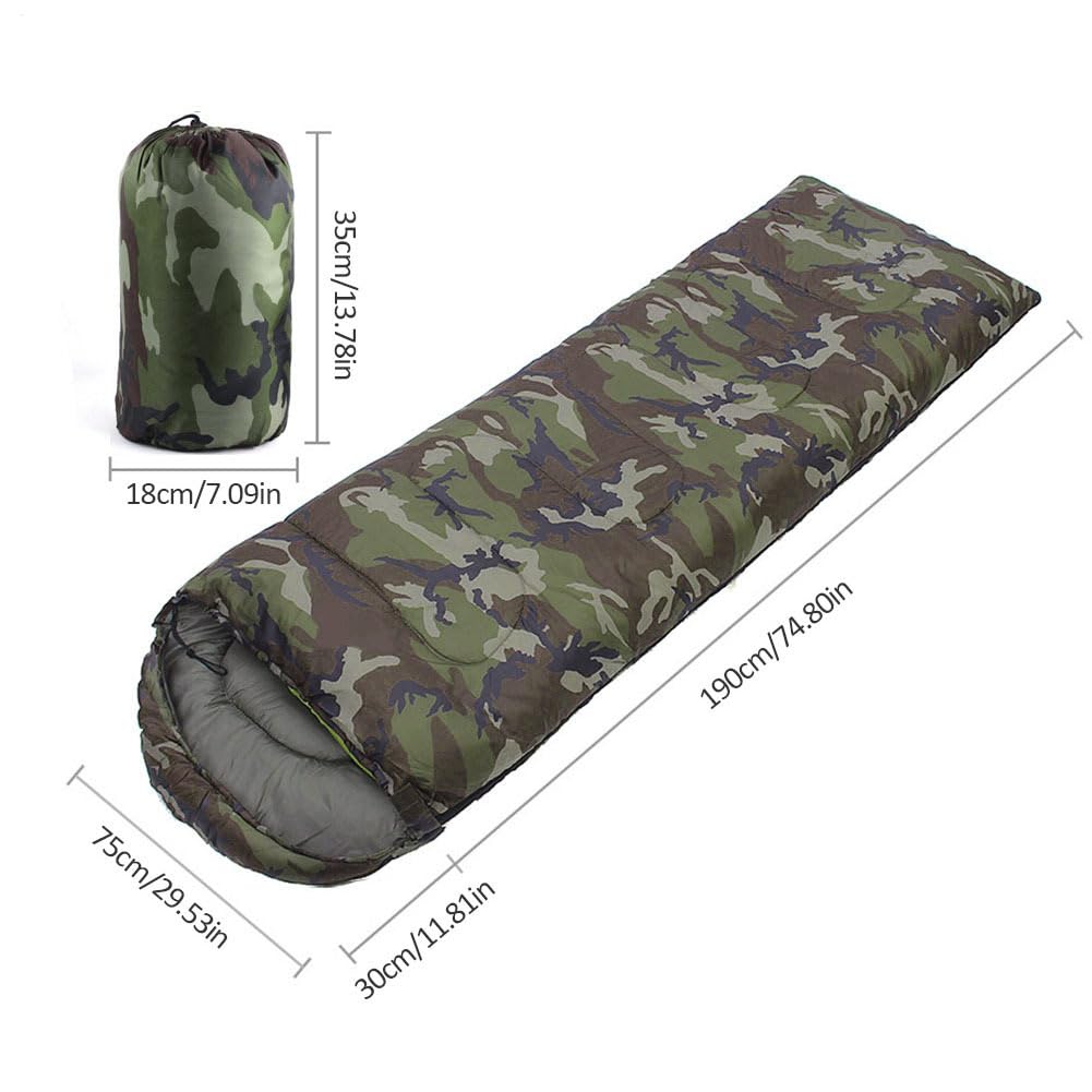 Bouch de Sommeil pour Adultes : Sac de Couchage de Camping, équipement de