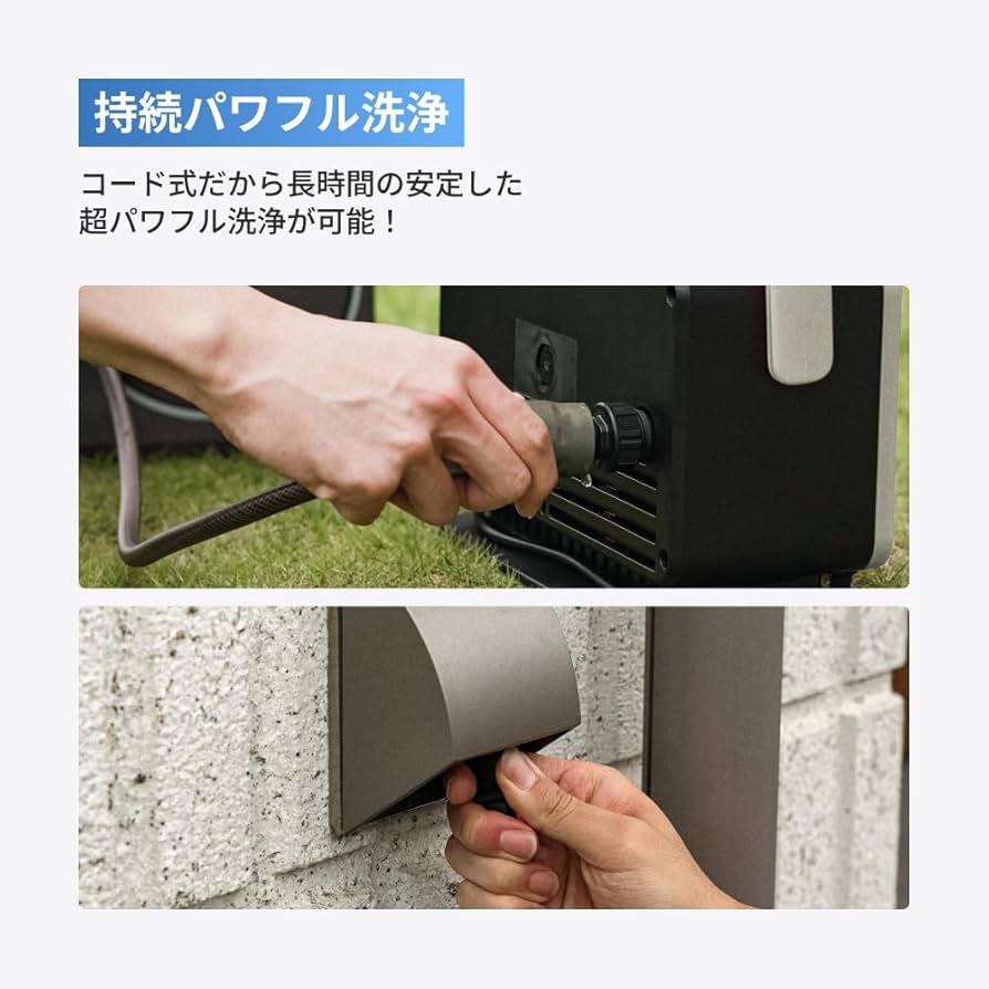 Amazon.co.jp: T-PROFESSIONAL コンパクト 高圧洗浄機 360度可変ノズル