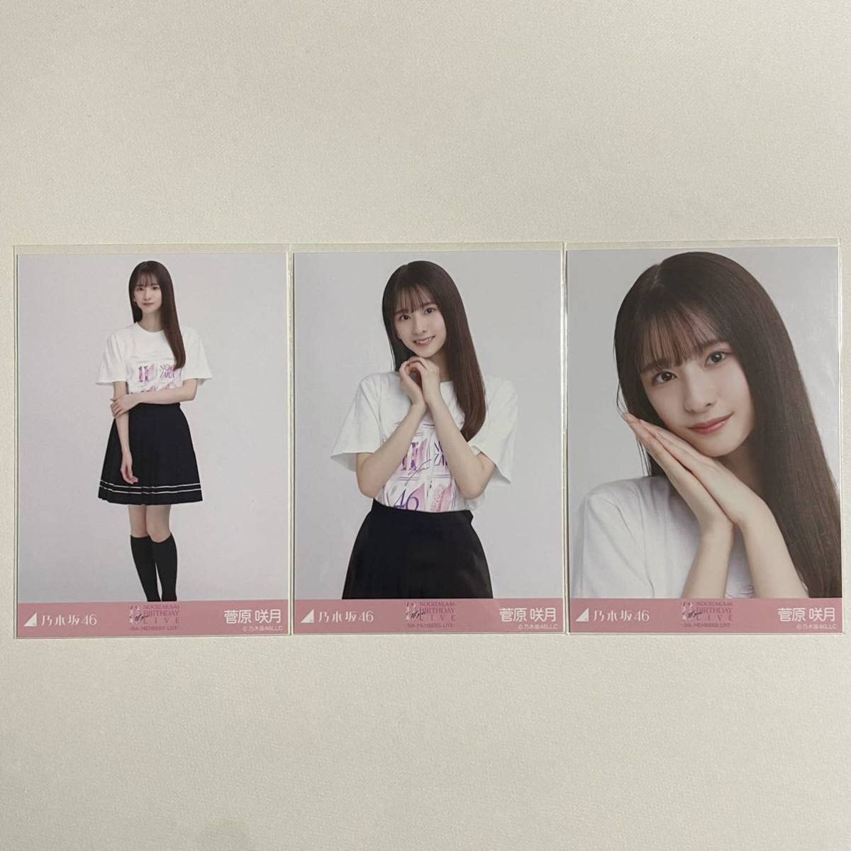 Amazon.co.jp: 乃木坂46 菅原咲月 11thBDライブ 5期Tシャツ 生写真 