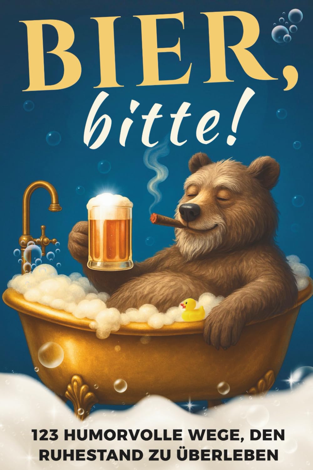 Bier, bitte! 123 humorvolle Wege, den Ruhestand zu überleben - Lustiges Geschenk für Männer