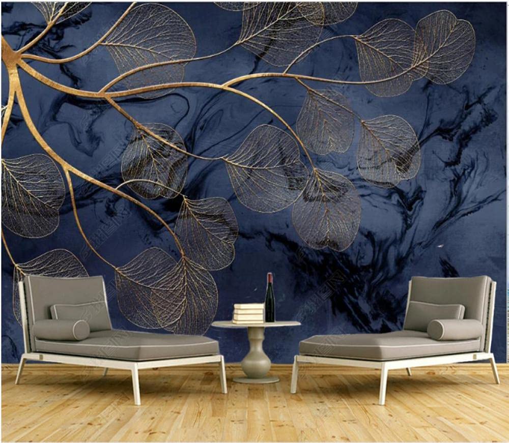 Papier peint 3D bleu eau R2504 plancher peintures murales impression