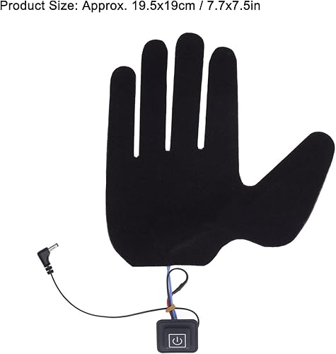 Miniatura 6 de Guantes térmicos con batería eléctrica para hombres y mujeres, calentadores de manos con pilas recargables para equitación, esquí, snowboard,