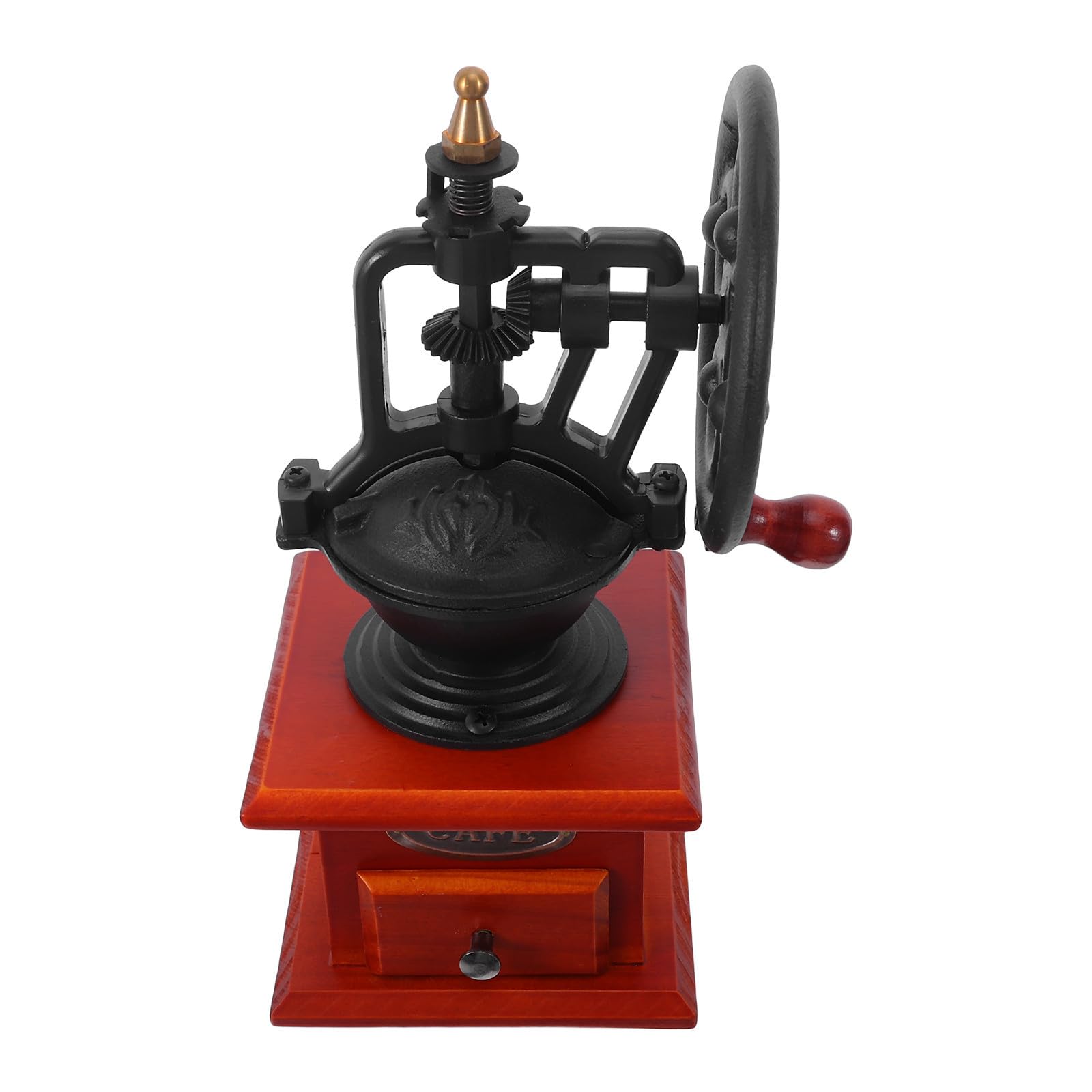 Macina Caffè Manuale Vintage in Legno Ferro Ceramica per Casa Ufficio