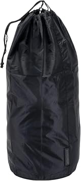 Briggs & Riley Travel Laundry Bag with Drawstring - Separate Used & Clean Clothes, Luggage & Suitcase Laundry Bag, Washable Nylon Fabric, Reusable - Luggage Accessories, Black