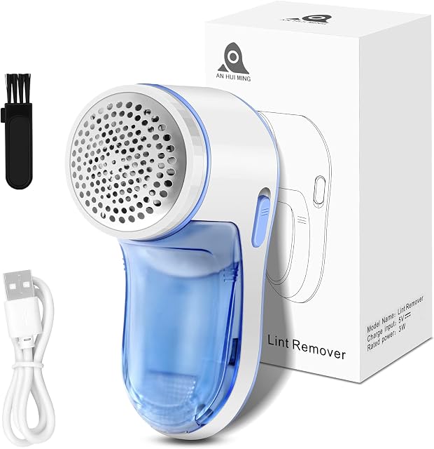 Lint Shavers, Fabric Shaver, Lint Removers for Clothes,Rechargeable Electric Lint Remover, Clothes Shaver with USB Charging Cord