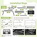 Farafox Dog Barrier for Car,56
