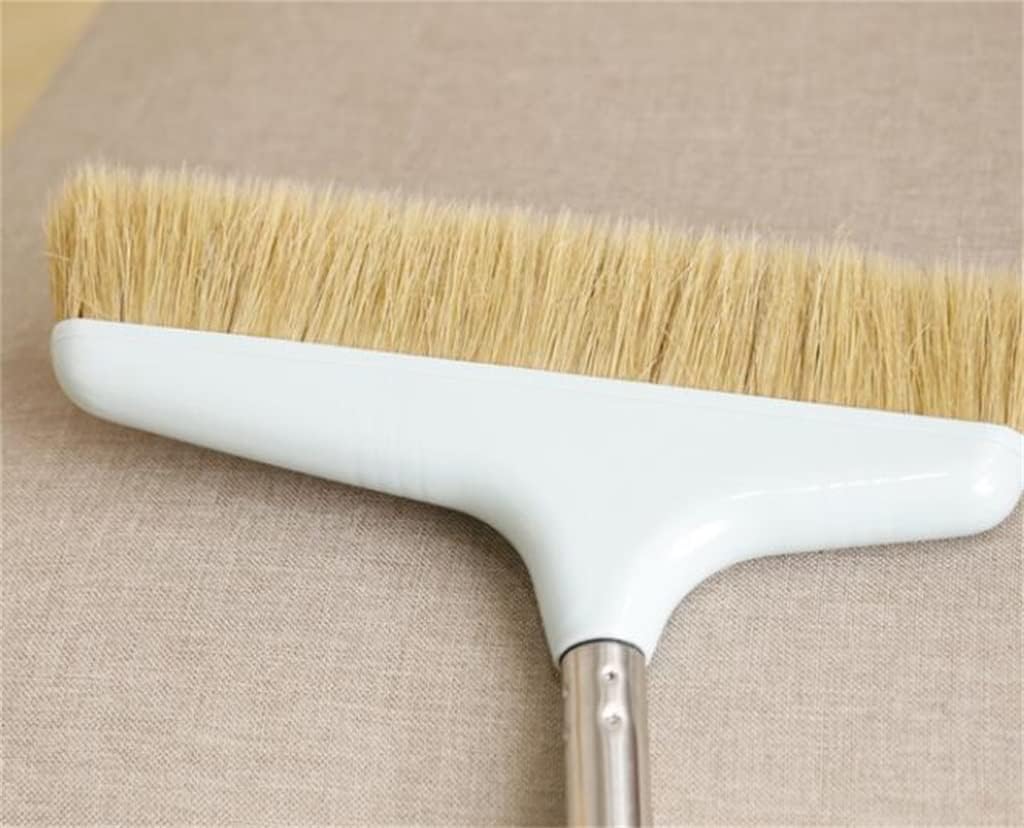 Broom Non-Stick Hair Dustpan Set Household Sweeping Small Combination Transparent Garbage Shovel(E)