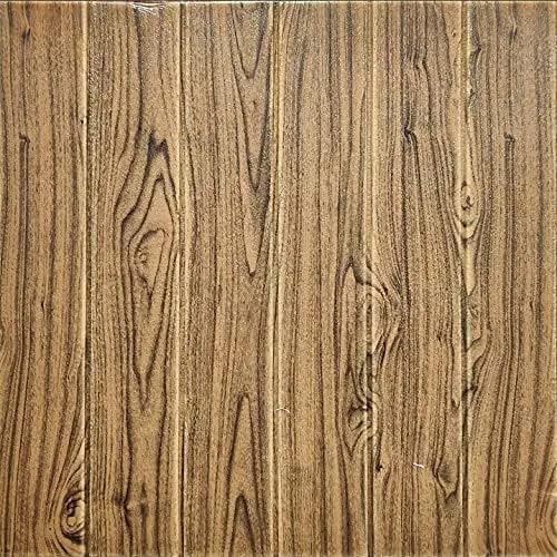 Image of SAYFINE 3D Wall Panel Wallpaper, Self Adhesive PE Foam Brick Sticker, Waterproof Wall Covering for Home Decor, 70 x 70 cm (Pack of 3, 15.81 Sq. Ft. Approx)