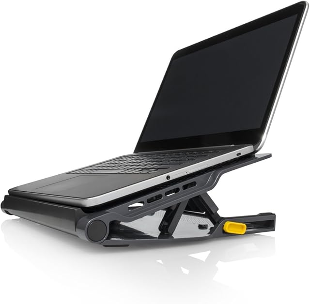 Targus 17" Dual Fan Laptop Chill Mat Plus, Ergonomic Cooling Pad, Heat Protection, 4-Port USB Hub Laptop Fan, (AWE81EU)