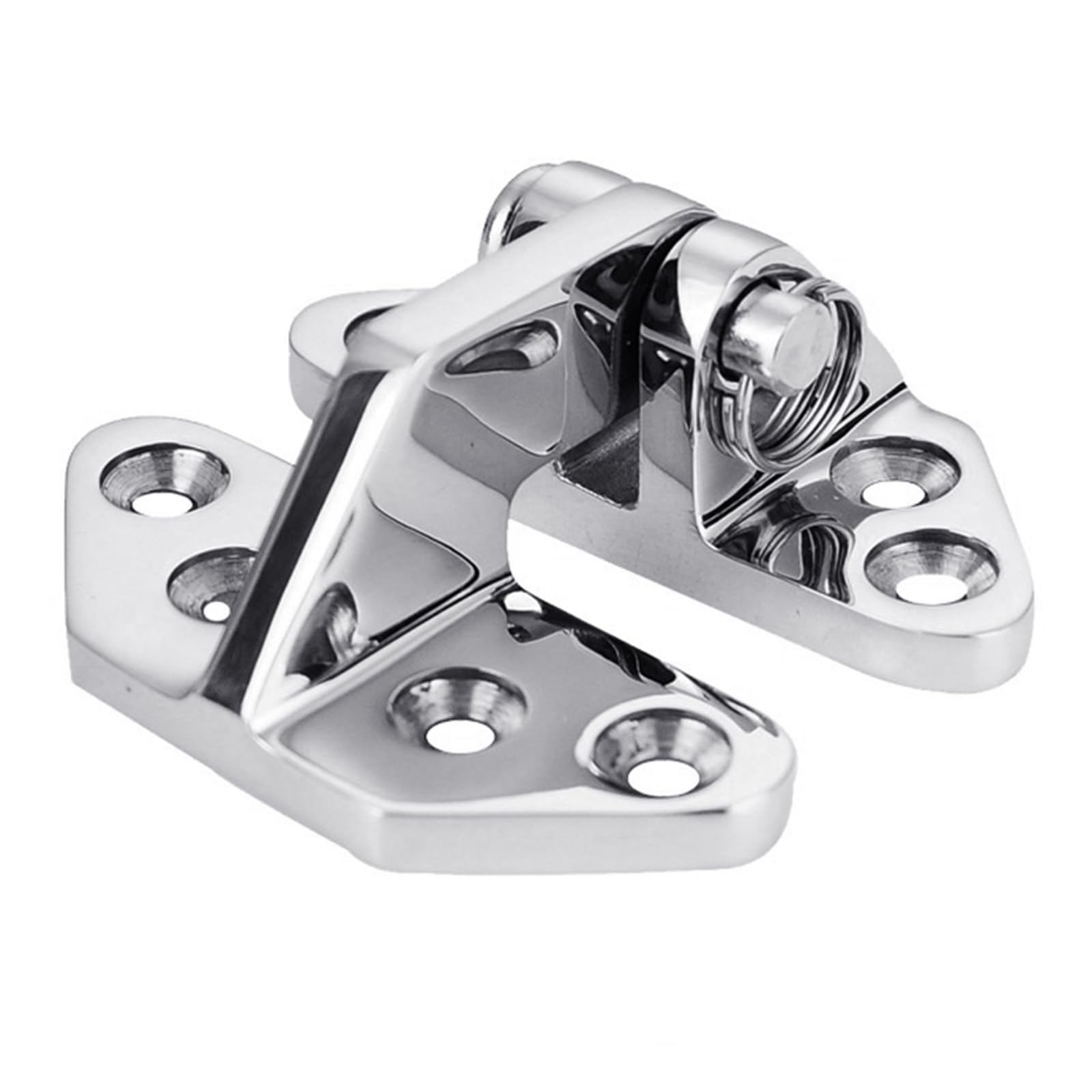 Stainless Steel 316 Marine Hinges 66x71mm with Removable Pin Suitable for Deck Fitting, Boat/Yacht Hardware Installation Stainless Steel Hinge
