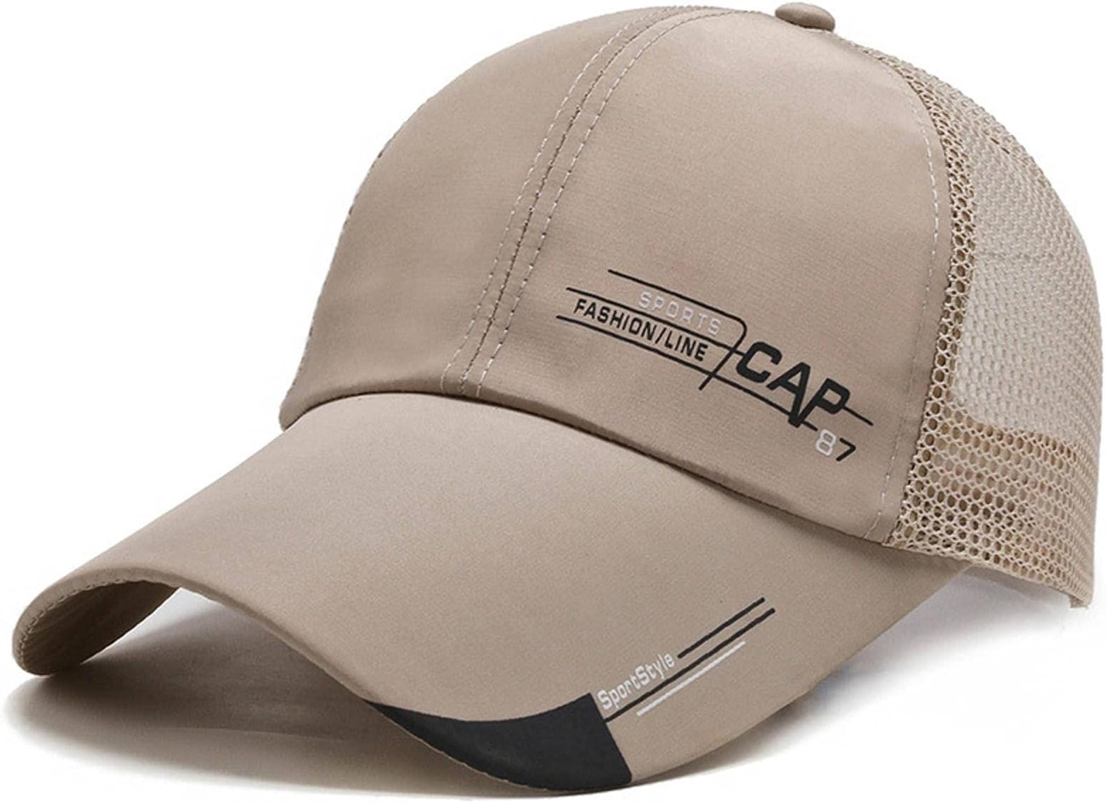 Men's Baseball Cap, Sun Hat, Sunscreen Hat, Printed CAP Cap, Outdoor Custom Big Brim Hat Tide