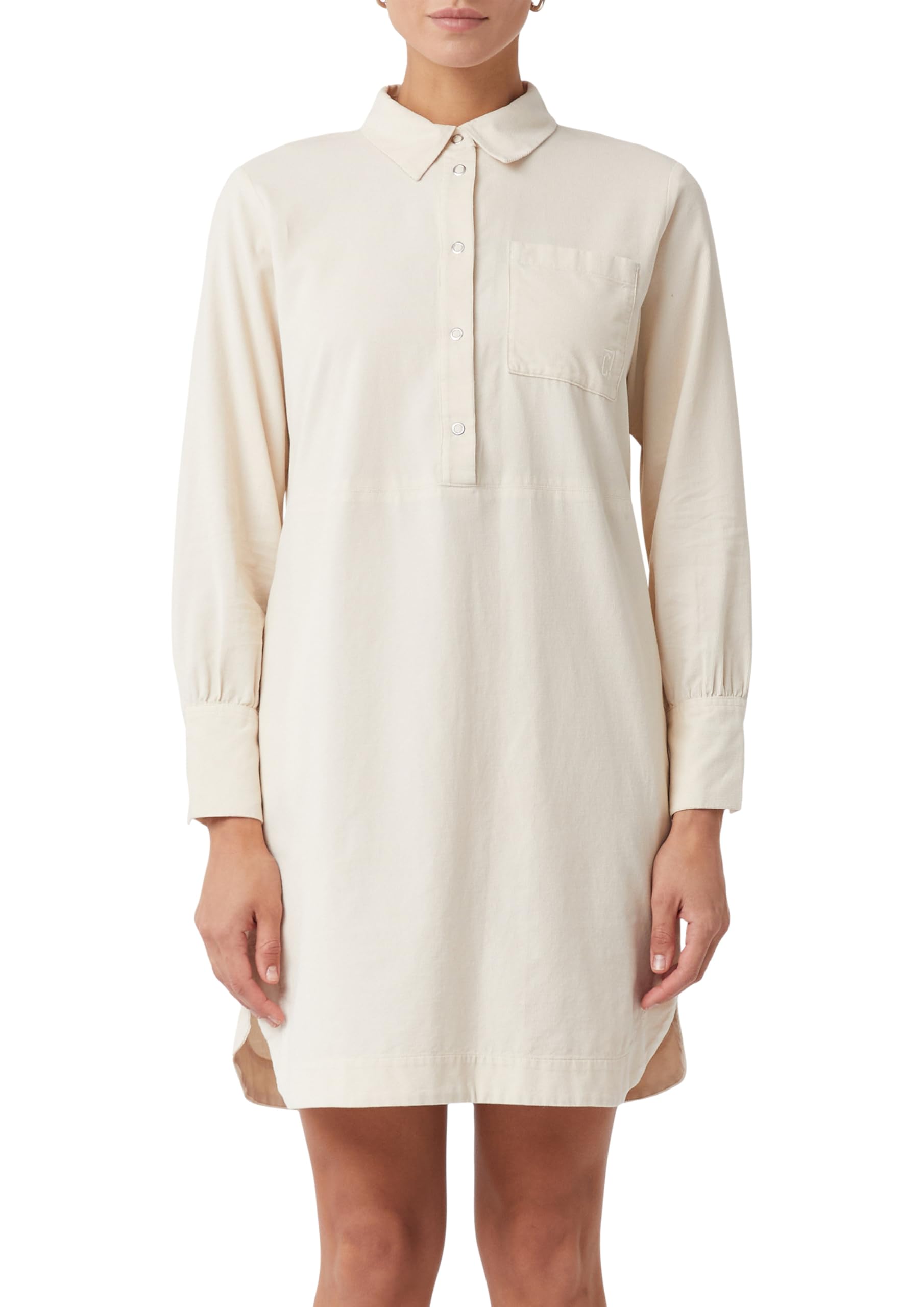 Comma Hemdblusenkleid aus Feincord