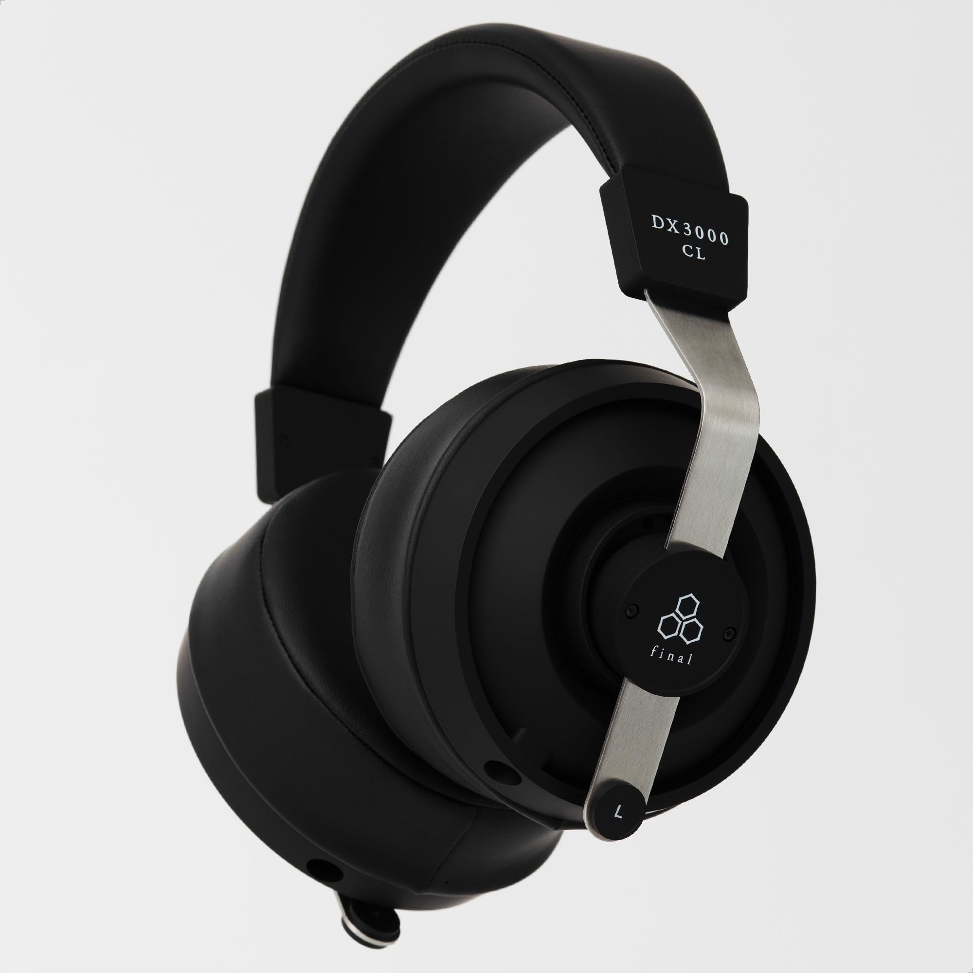 Final Audio DX3000CL Closed-Back Wired Headphones – 40mm Dynamic Drivers, Enhanced Bass for Enjoyable Listening, Comfortable Memory Foam Earpads –