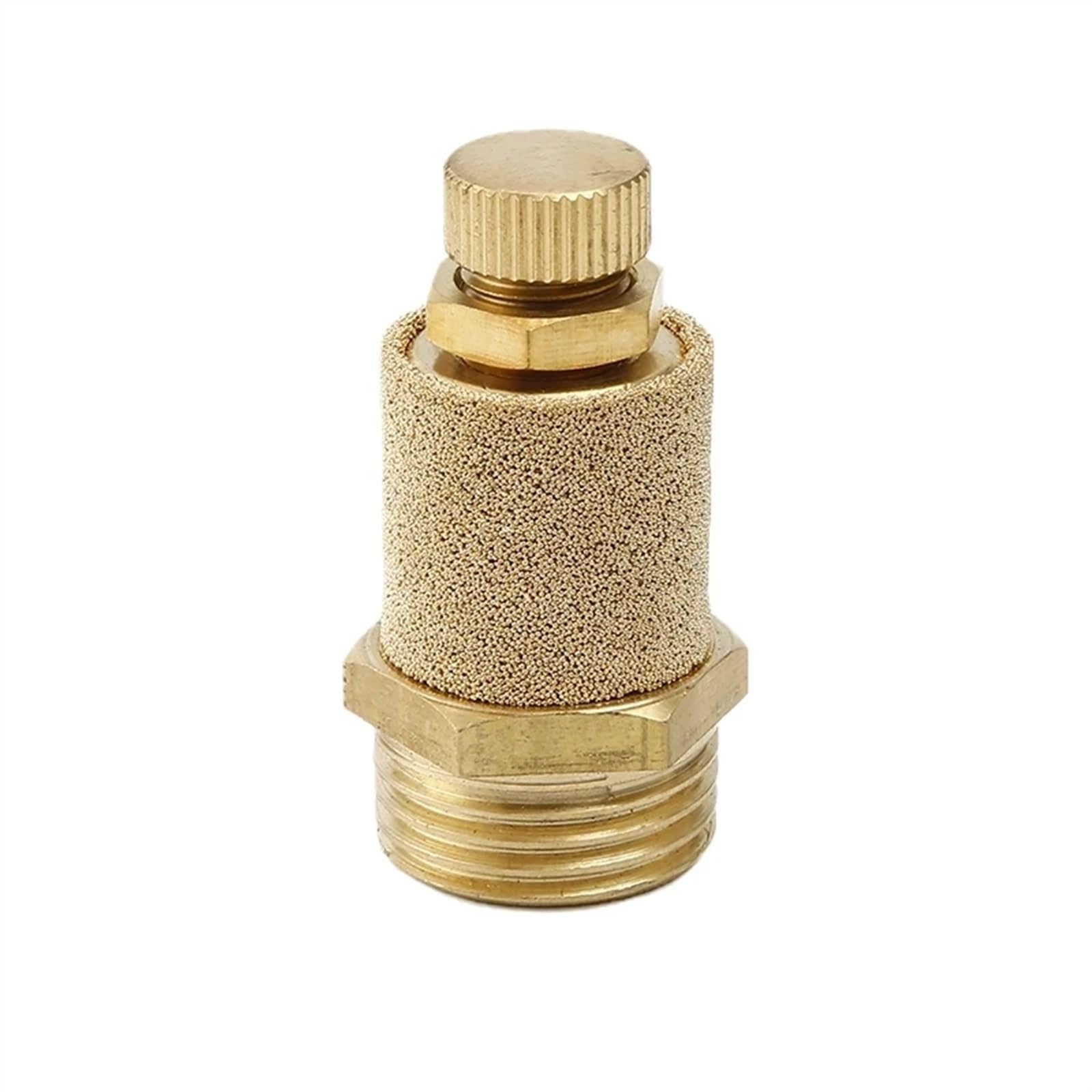 Silenziatori Pneumatici, marmitte, silenziatori Filtro antirumore Silenziatore di Scarico Pneumatico(Flat,1/2")