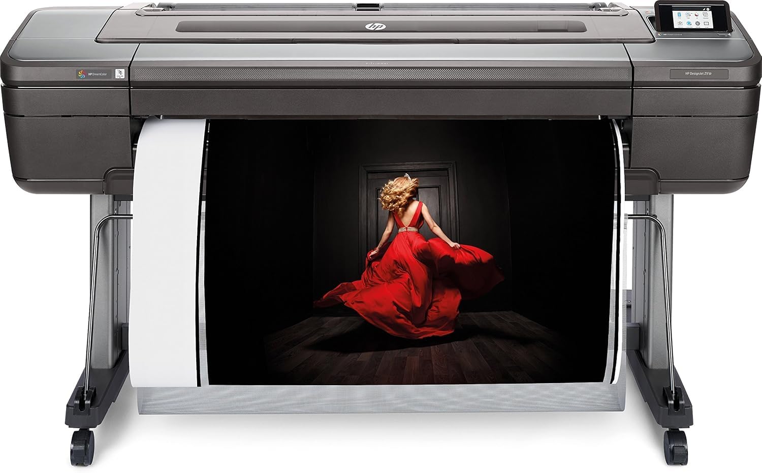 HP DesignJet Z9+ 44-in Postscript Large Format Printer, 2400 x 1200 dpi, 9-Color Pigment Ink System, High-Speed Graphic & Photo Printing, Gigabit