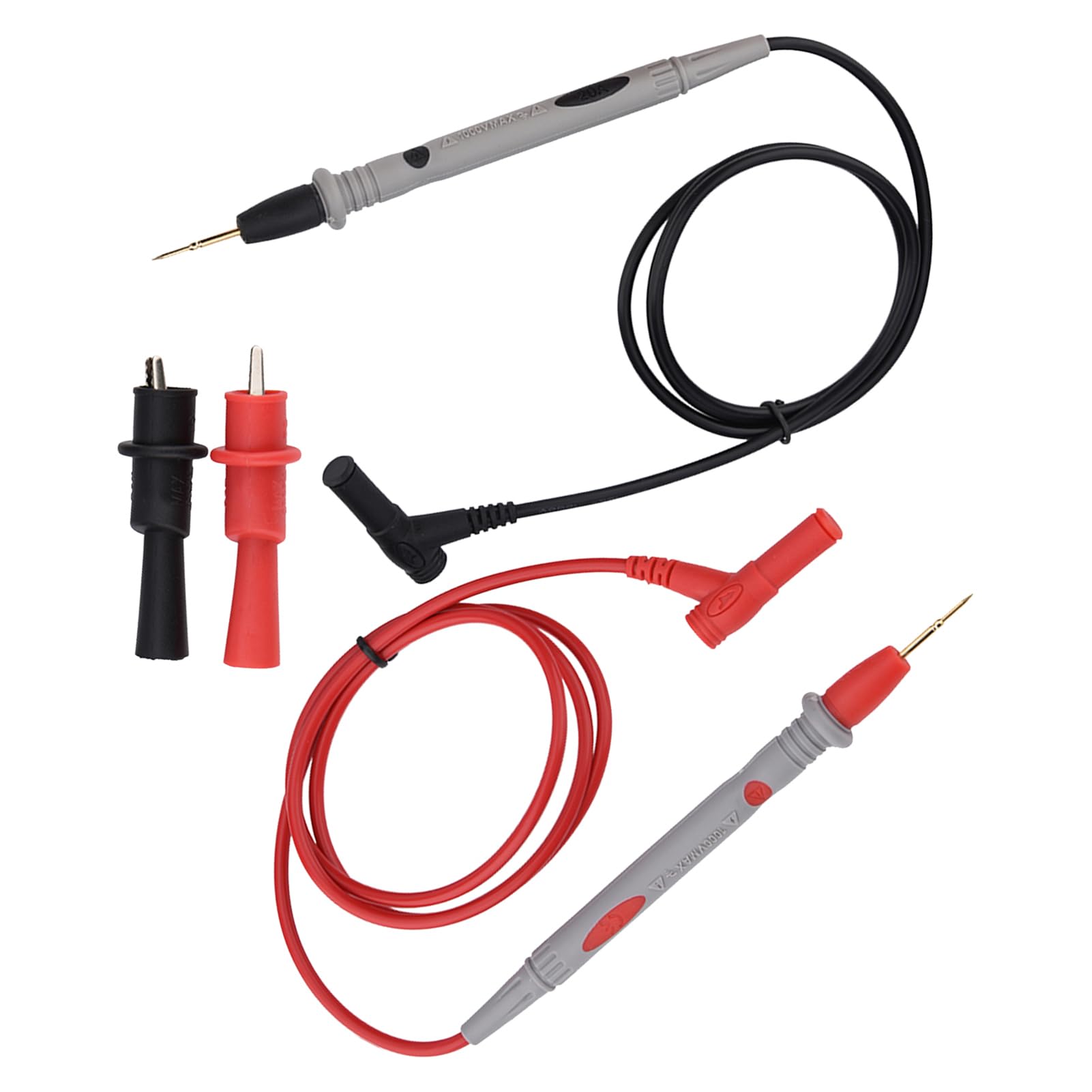 Multimeter Probes, Volt Meter Leads Multimeter Test Leads Probe Test Cable Probe Probe Leads Test Leads Pin for Digital Multimeter Test Leads Banana Plug Multimeter