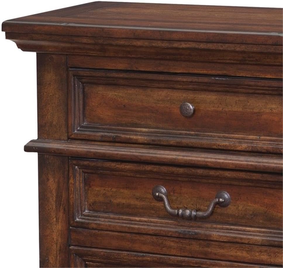 American Woodcrafters Stonebrook Nightstand, 1, Tobacco