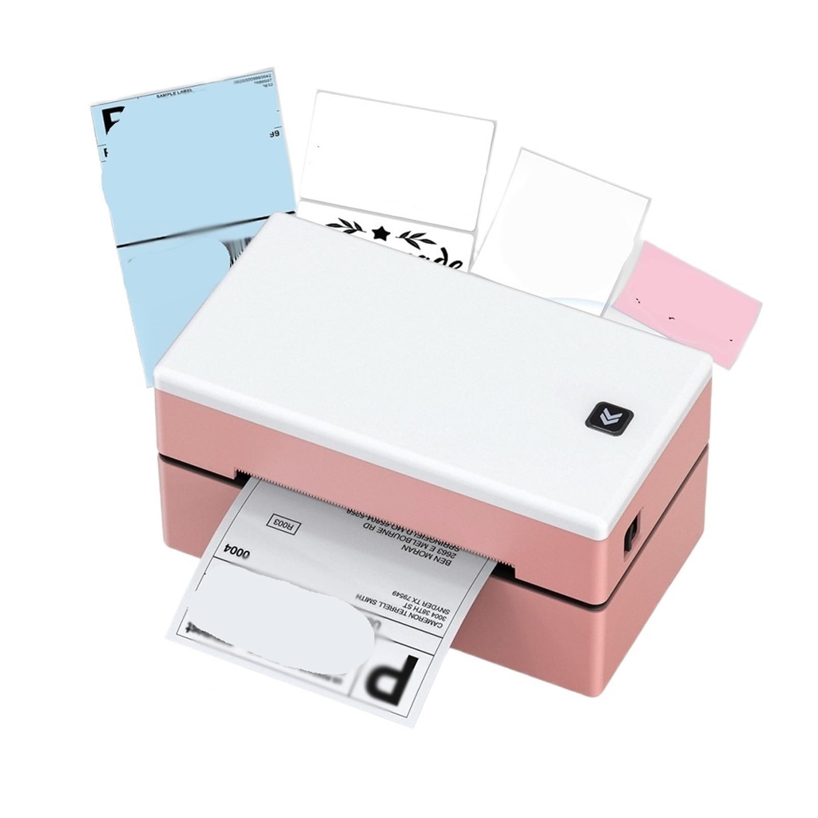 Impresora térmica de etiquetas D200 Bluetooth envío pequeño Compatible for negocios oficina, Uso diario confiable