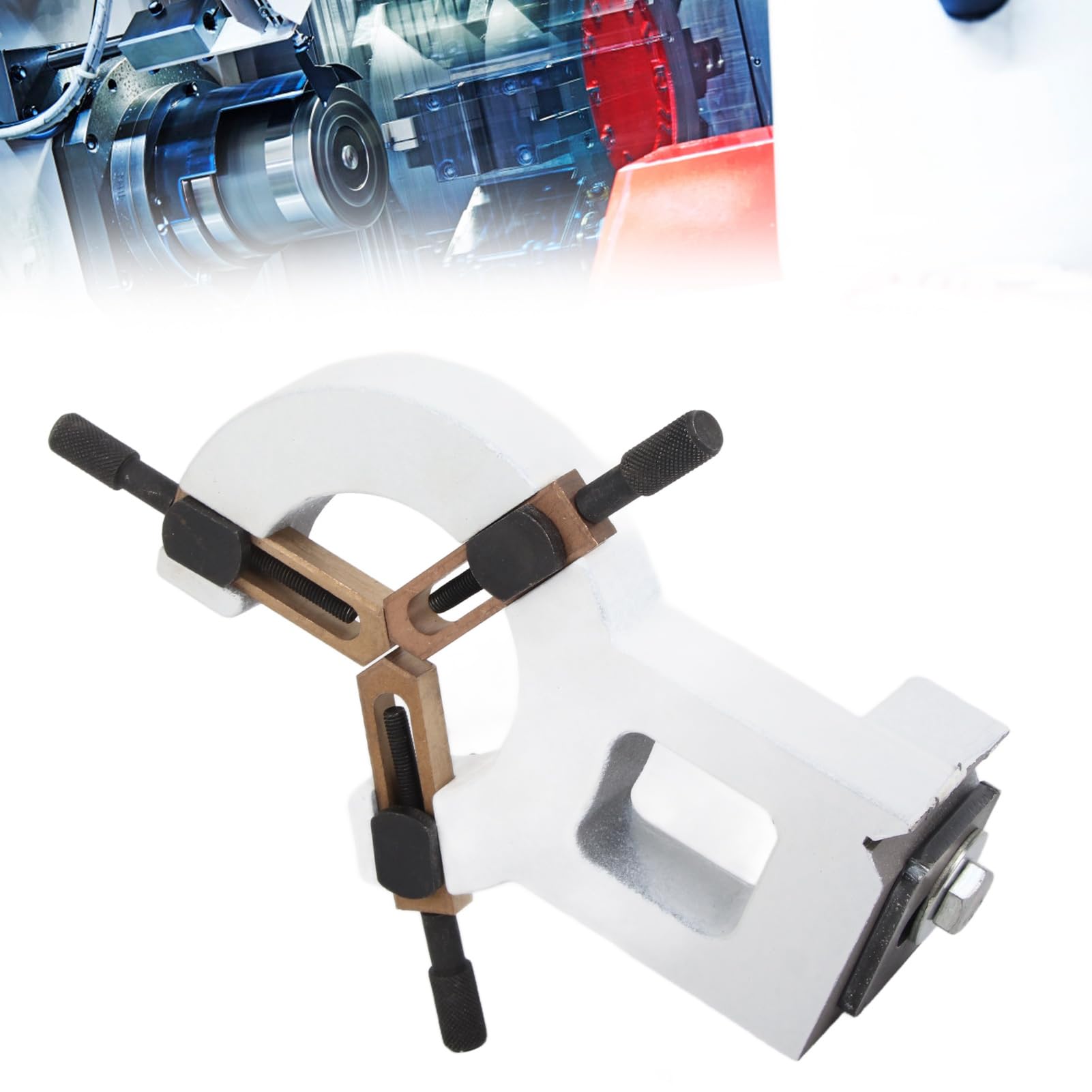 WM210 Stabilizator tokarki do metalu 8 cali x 16 cali z ruchomą częścią L, zwiększoną stabilność do hiningu
