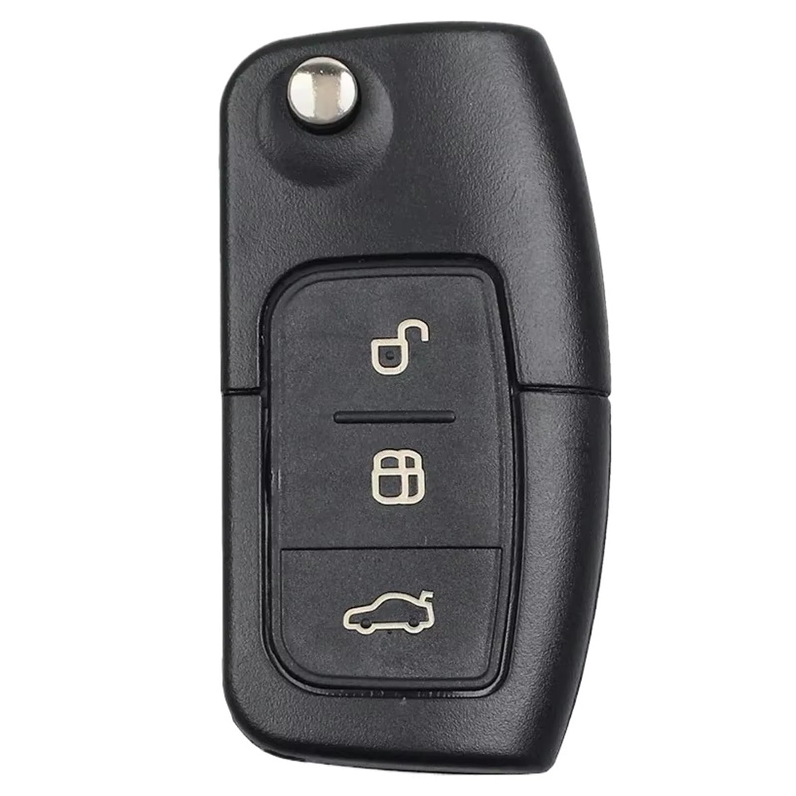 Carcasa Llave Coche Para Ford Para S-Max Para Galaxy 2006–2010 3 Botones Carcasa De Mando A Distancia Coche