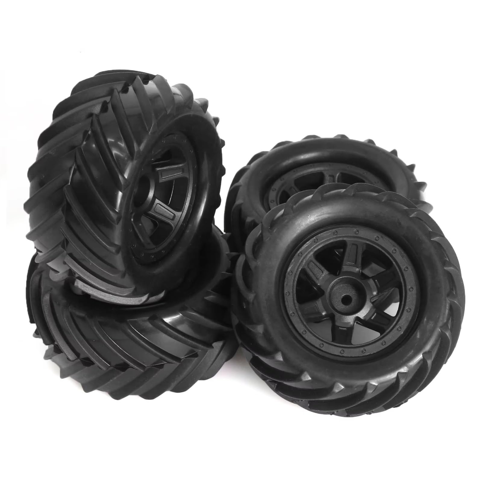 Pezzi Modelli RC Per Traxxas 1/16 Per E-Revo 4 Pezzi 90mm Pneumatici In Gomma Ruote Pneumatici RC Crawler Auto Parti Di Aggiornamento