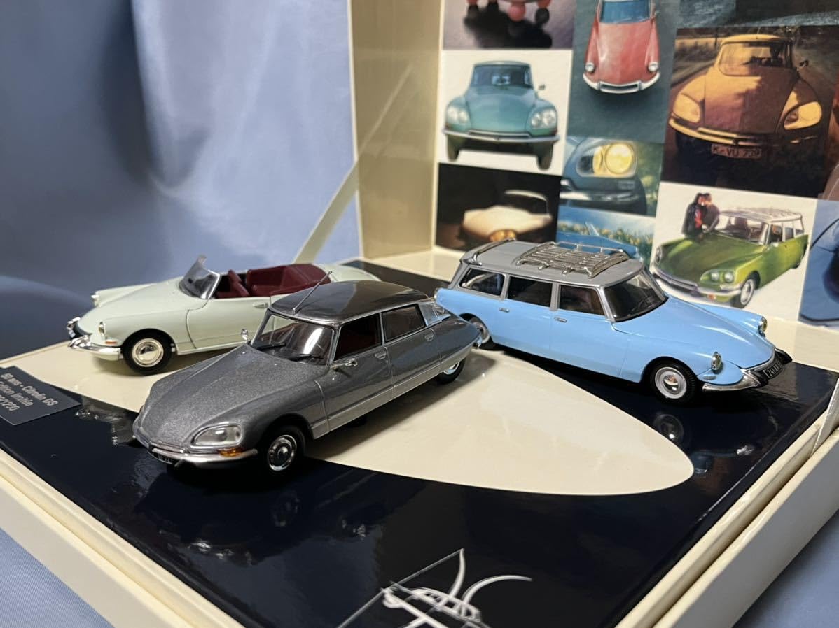 Amazon | ノレブ製シトロエン DS 3台セット 1/43 | ミニカー・ダイ