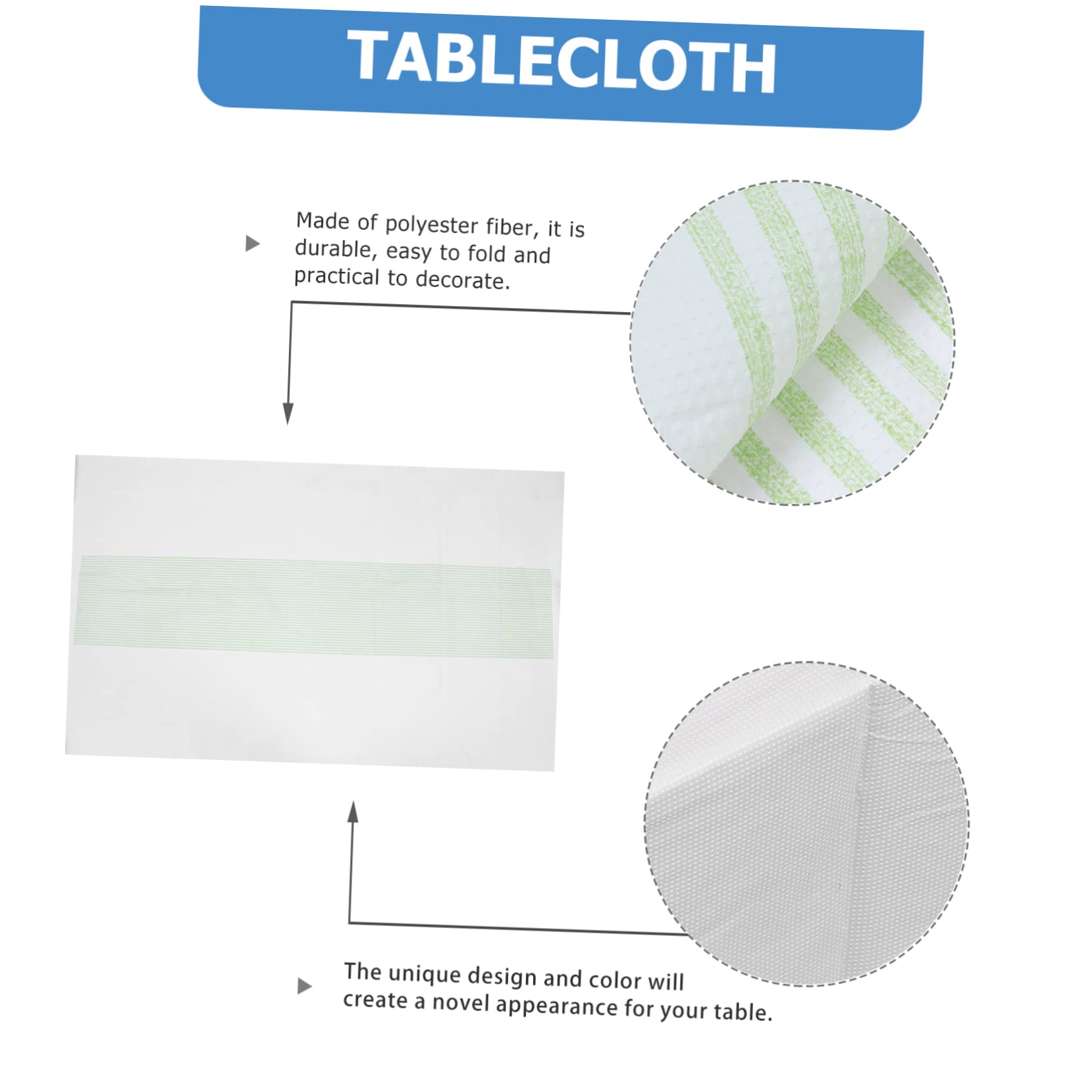 FUNOMOCYA 10pcs Disposable Tablecloth Home Waterproof PVC Table Cover BBQ Picnic Tablecloth Set