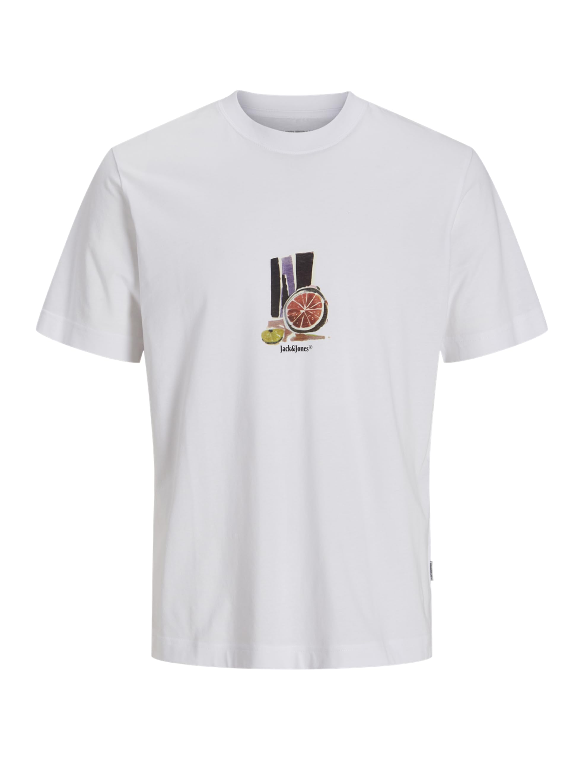 JACK & JONES Jorvarenna Tee SS Crew Neck, Bright White, L