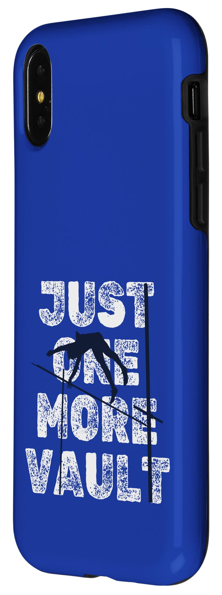 iPhone X/XS JUST ONE MORE VAULT - Fun Pole Vaulting Case - Image 2