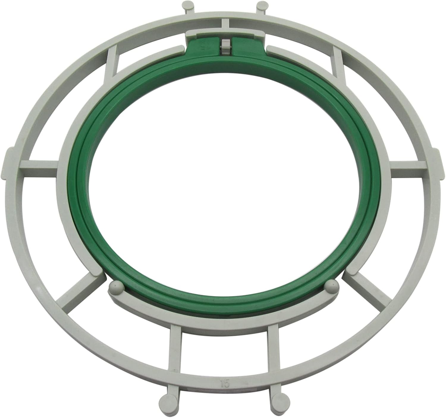 CKPSMS Brand -1SET #KP-19238 Spider Frame & Inner Hoop 7CM / 9CM / 12CM / 15CM / 18CM Compatible with/Replacement for Tajima Brand Embroidery Machine (15CM)