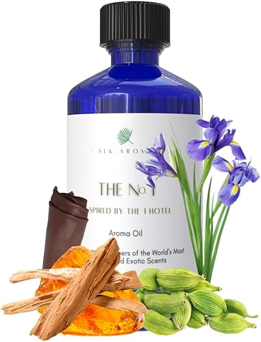 Miniatura 1 de The No. 1-1 Hotel - Mezcla de nicho de aceites esenciales - Sándalo, madera de cedro, ámbar, almizcle, vetiver - Aceite aromático para difusores de