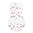 Happiest Baby Sleepea 5-Second Swaddle - 100% Organic Cotton Baby Swaddle Blanket - Doctor Designed Promotes Healthy Hip Development (Ivory Watermelons, X-Large)
