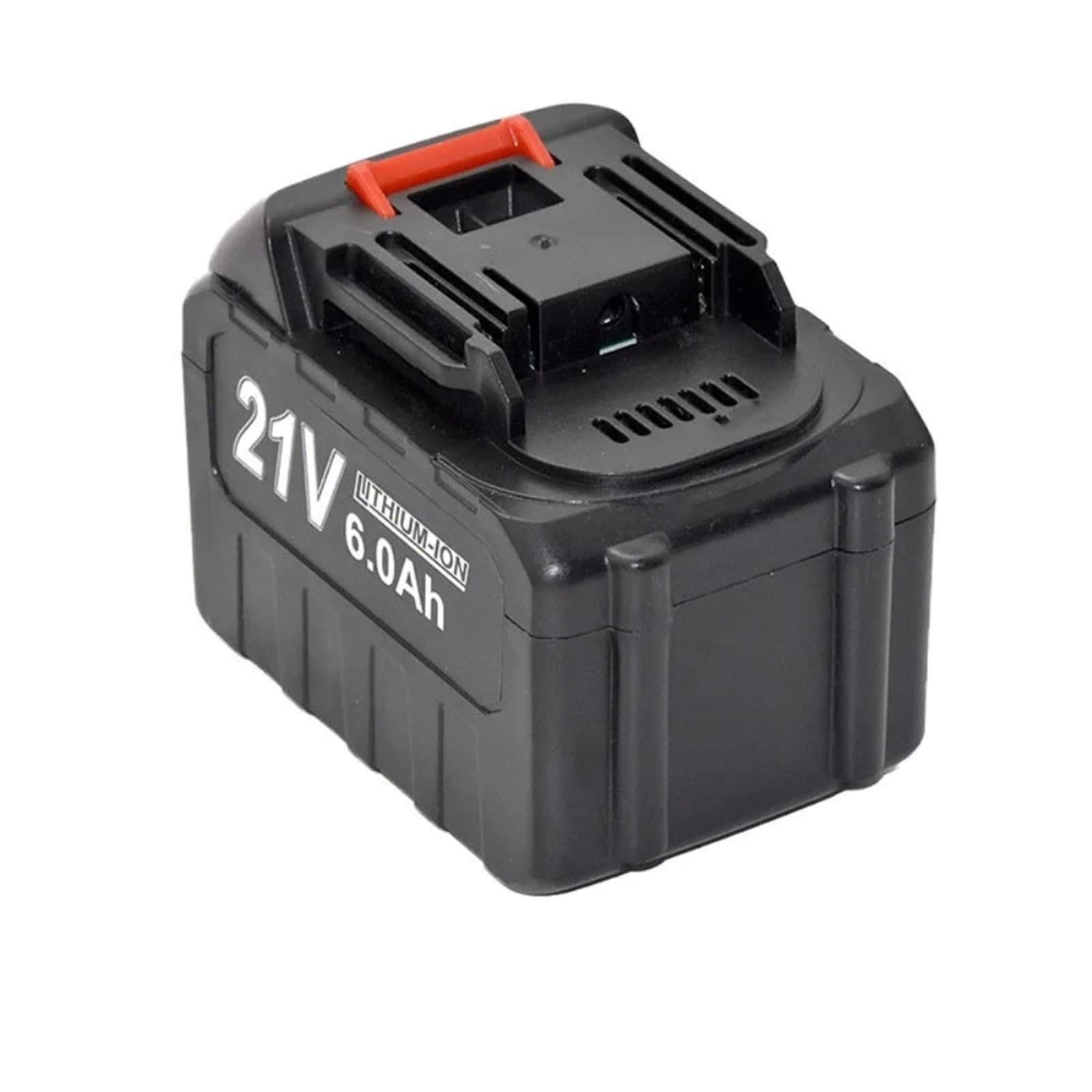 Batterie Rechargeable Li-ION 21V 6000mAh, Compatible avec Makita, perceuse sans Fil/clé à molette/Tournevis/scie Circulaire(1pcs)