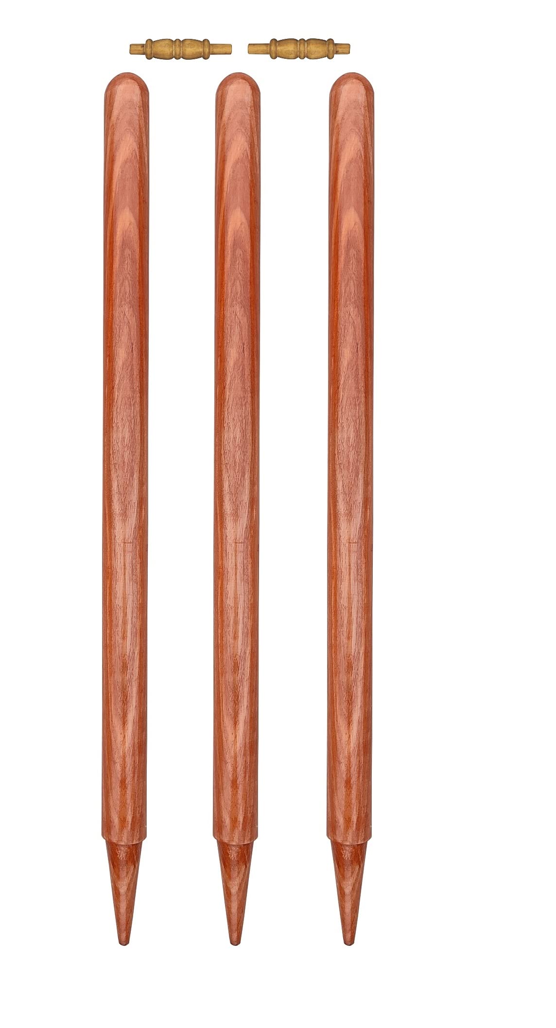 Wooden Cricket Stumps with Bails (3 Piece Wooden wickets,2 Piece bails) Set for Youth and Senior (Brown) (B09Z2XC9DR) Amazon Price History, Amazon Price Tracker