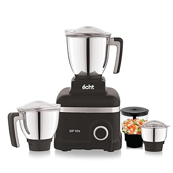 Echt RP 10s Mixer Grinder 1000 Watt,4 Stainless Steel Jars,Wet Jar (1500 ml), Multipurpose Jar (1000 ml),