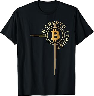 T-Shirt - Herren, Damen, Unisex Kinder - Crypto Enthusiasten - Halbarm - Schwarz - S