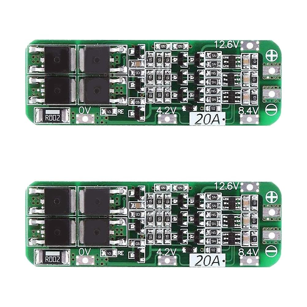 EVACELL (2pcs) 12v 3S 20A Li-ion Lithium Battery 18650 Charger PCB BMS Protection Board for Drill Motor 12.6V Lipo Cell Module (B0CCRL6K52) Amazon Price History, Amazon Price Tracker