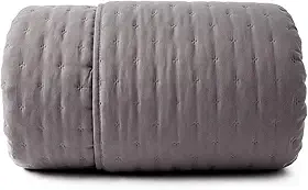 Coberdrom Casal Dupla Face Dots Matelasse com Sherpa 220x240cm BF Colchoes (Cinza Escuro)