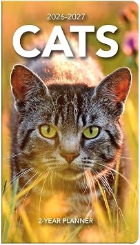 TURNER PHOTOGRAPHIC Cats 2026 مخطط جيب للصور لمدة عامين 26998961002