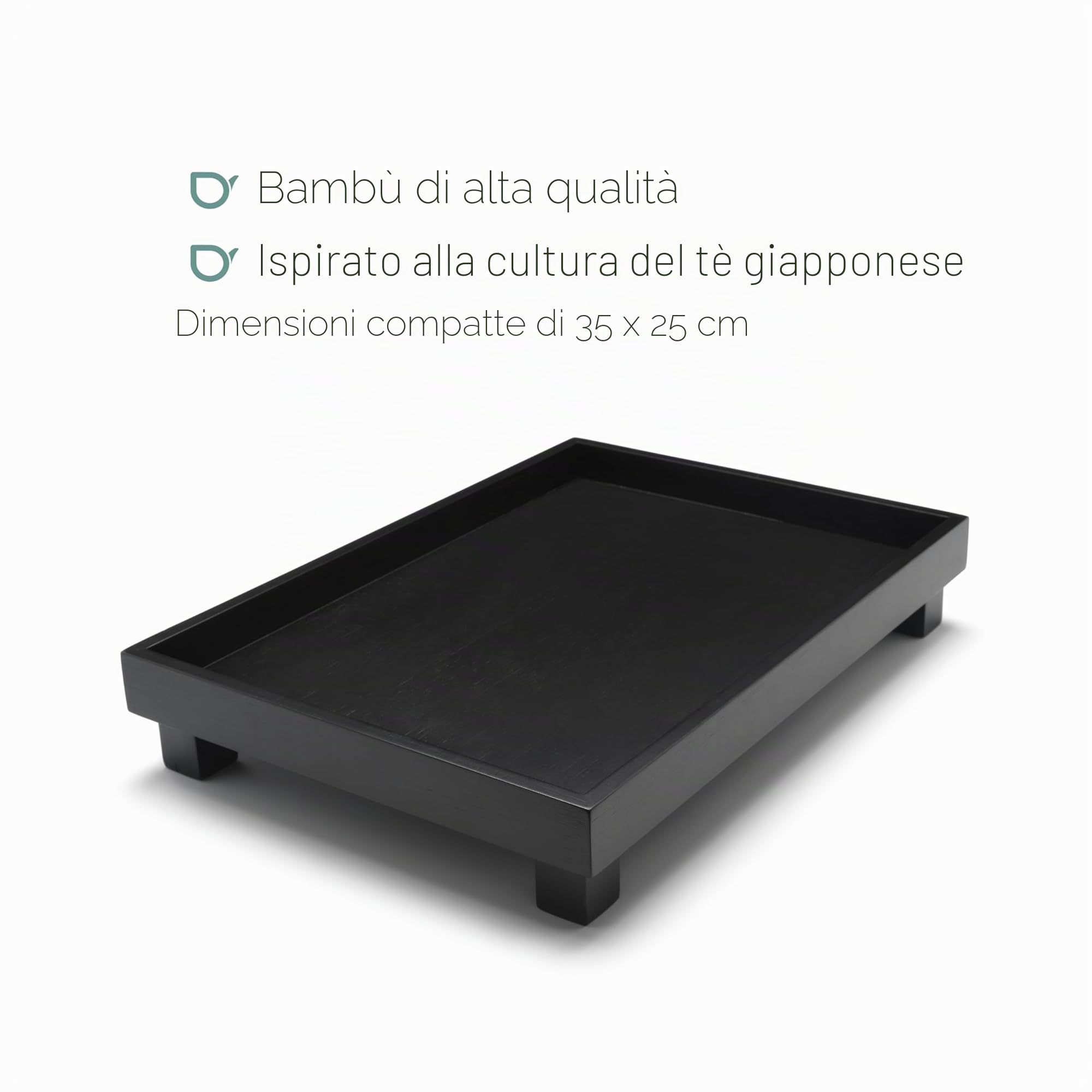 Bredemeijer - Vassoio Izumi - Bambù - Nero