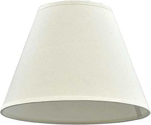 Aspen Creative 32030B Transitional Empire Shape Spider Construction Lamp Shade