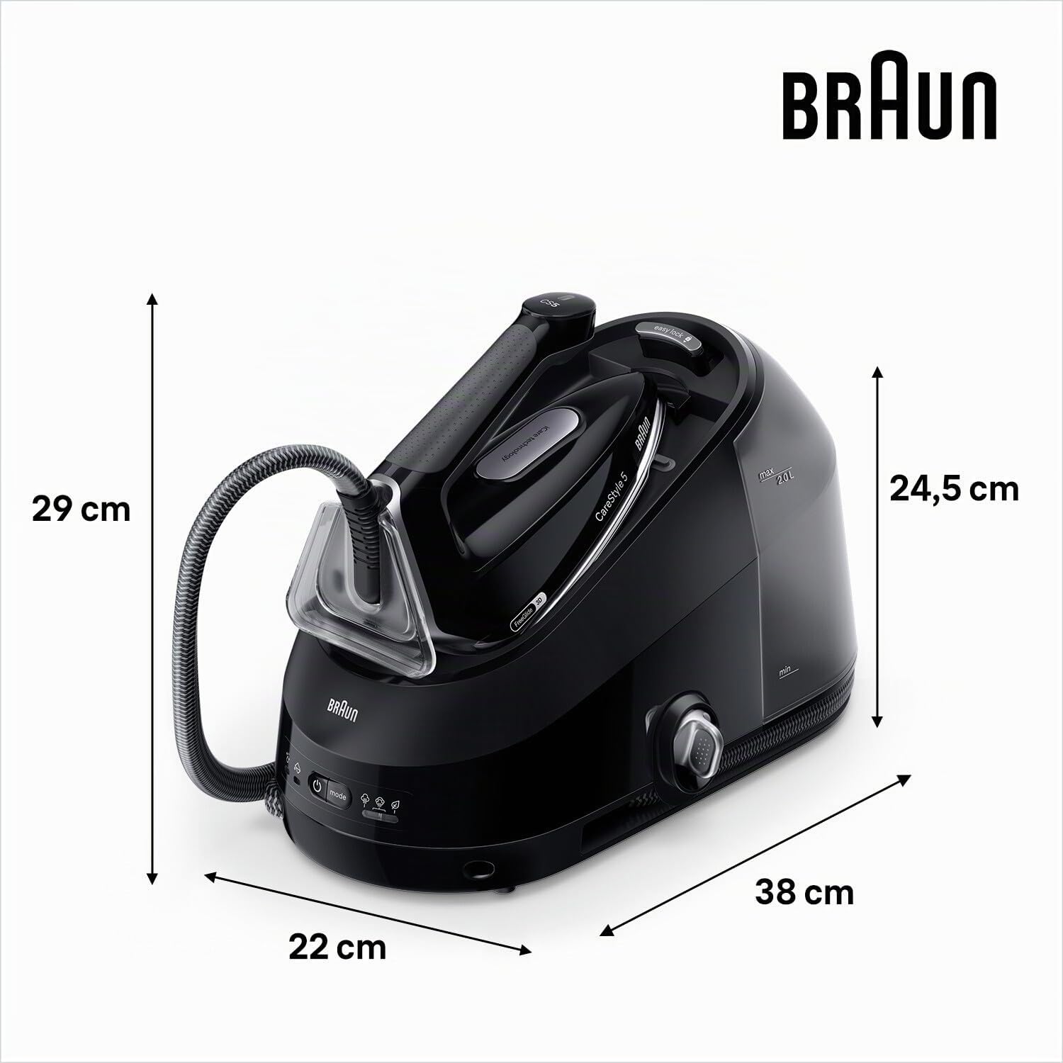 Plancha de Vapor Braun SI9661VI