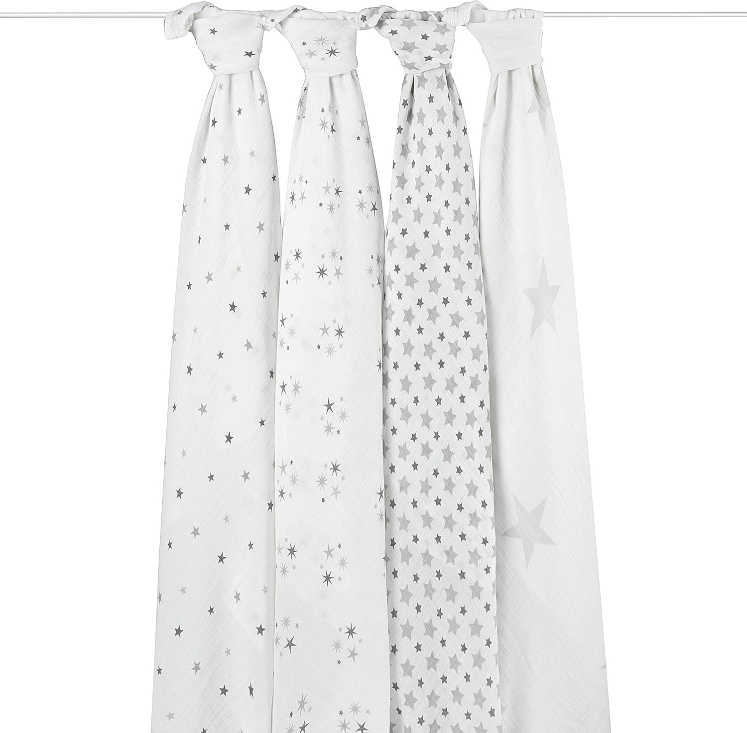 Aden + Anais Tinckle - Pack de 4 muselinas, unisex