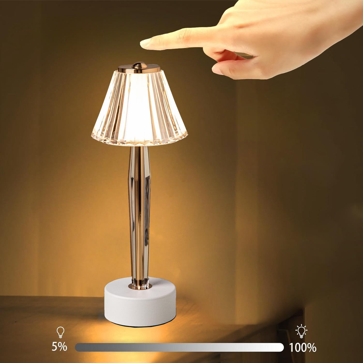 GZKPL Lápara De Esa Recargable, Lápara De Escritorio Inalábrica