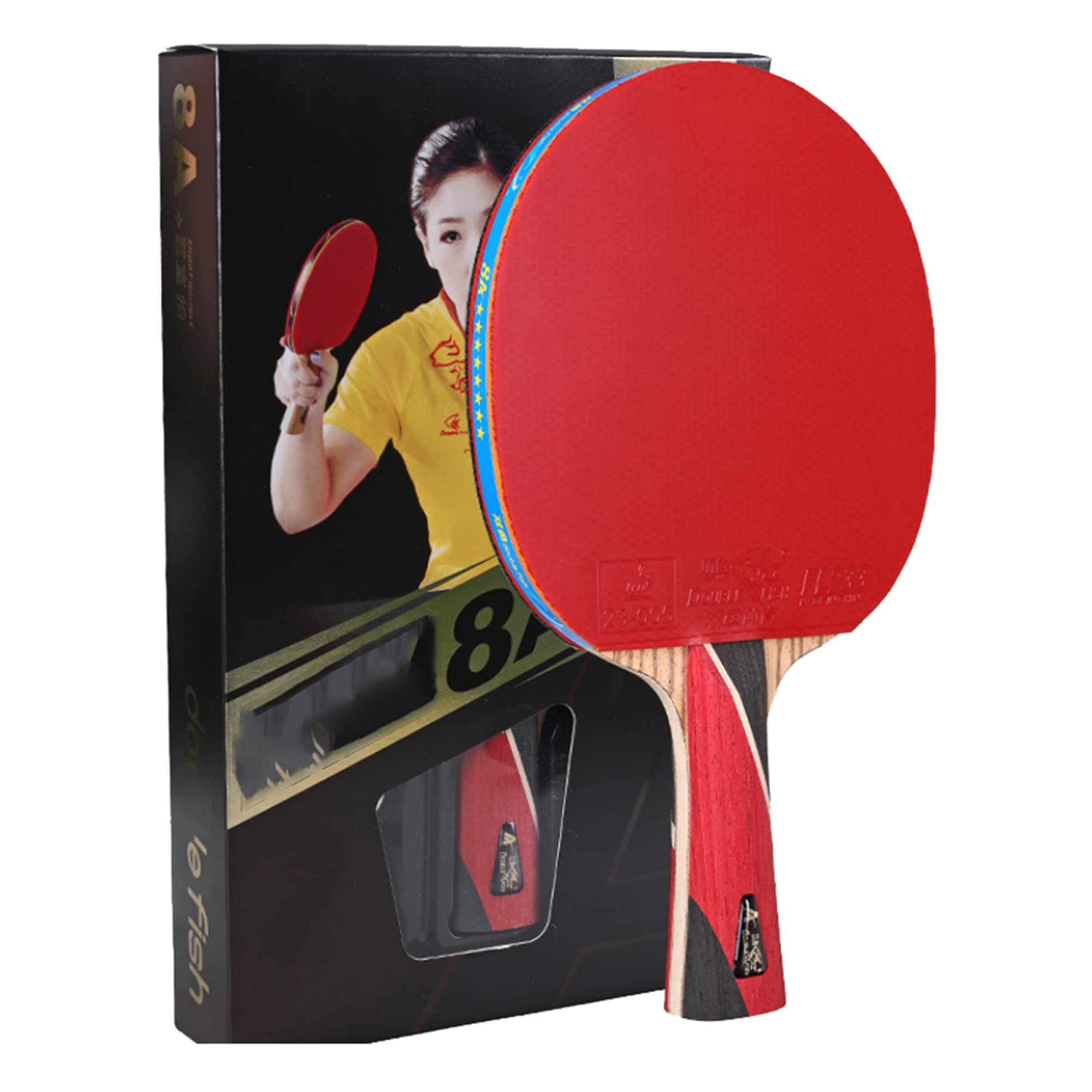 Racchetta da Ping Pong, Versione aggiornata, la Mazza da Ping Pong competitiva è Adatta a Giocatori Professionisti/7 Stelle