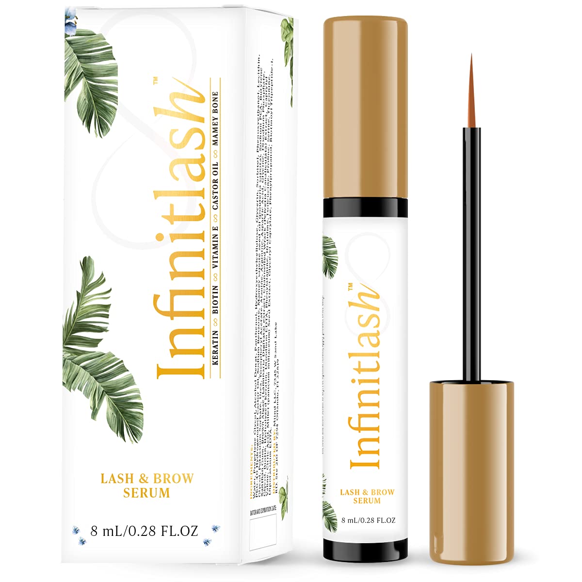 Infinitlash Suero para Pestañas y Cejas Con Biotina, Keratina y Vitamina E