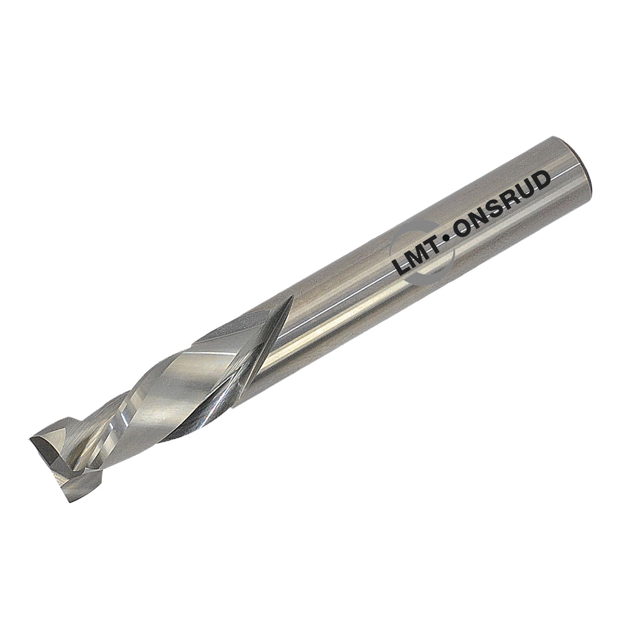 LMT Onsrud 60-163MW Solid Carbide Max Life Compression Spiral Cutting Tool, Inch, Uncoated (Bright) Finish, 30 Degree Helix, 2 Flutes, 0.5000 Cutting Diameter, 0.5000 Shank Diameter by LMT Onsrud