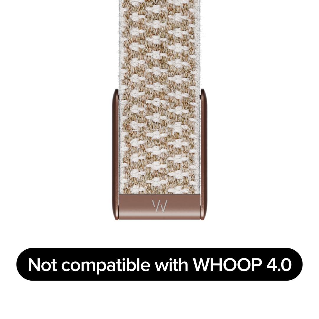 WHOOP CloudKnit – Bracelet en cachemire ultra-doux, confortable et durable pour capteur de fitness et de santé, non compatible avec Gen 4